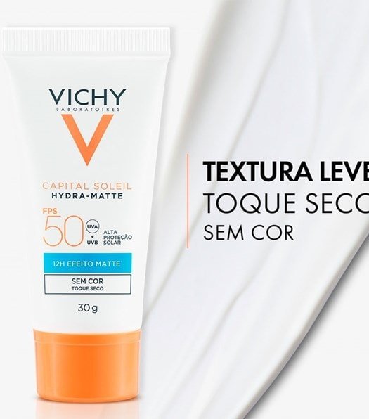 Protetor Solar Facial Hydra-matte FPS50 40g - Imagem 4