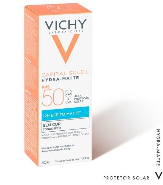 Protetor Solar Facial Hydra-matte FPS50 40g - Imagem 5
